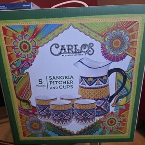 Carlos Santana Colorful Sangria Set